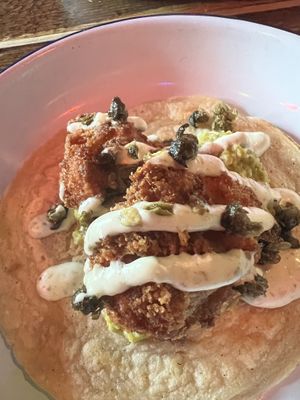 Don’t remember which one this is but it’s one of their tacos   at Mexico 70 in Sunderland