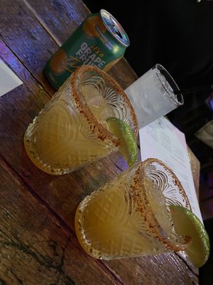Two for one spicy pineapple margs   at Mexico 70 in Sunderland