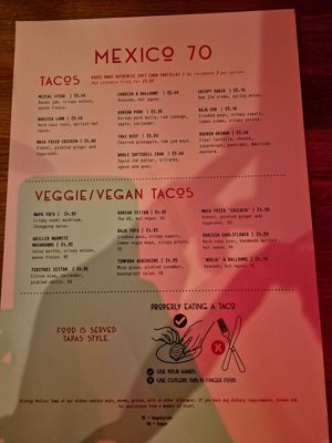  at Mexico 70 in Sunderland