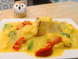 Vegetarian Fish at Food Fortune Vegetarian Restaurant in West Singapore