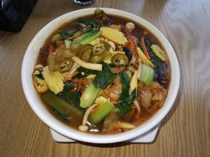 Fried Horfun at Food Fortune Vegetarian Restaurant in West Singapore