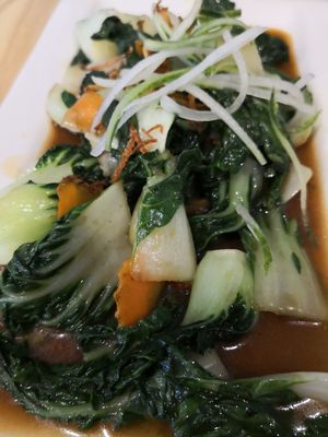 Nai bai - sauce can be less salty at Food Fortune Vegetarian Restaurant in West Singapore