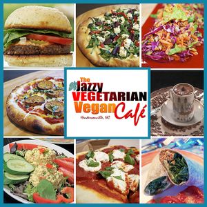 THE JAZZY VEGETARIAN VEGAN CAFE at The Jazzy Vegetarian Vegan Cafe in Hendersonville