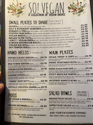   at So! Bar and Eats in Ripon