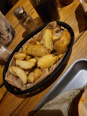 Chunky chips at So! Bar and Eats in Ripon