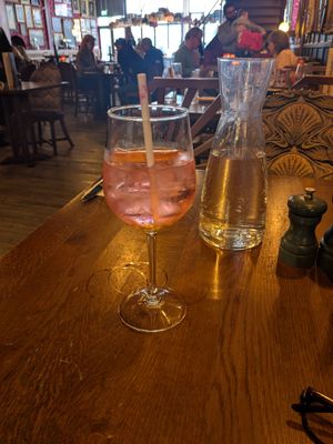 Raspberry and Orange Blossom Tonic at The Cosy Club in York