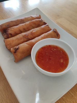 Spring rolls at VG Wok - Tykistökatu in Turku