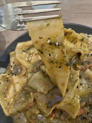 Thick pasta   at Solo Pasta in Mount Lawley