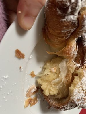 Croissant cross section!  at Naked Bakes Bakery in Dublin