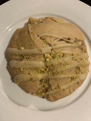 White chocolate cookie   at Naked Bakes Bakery in Dublin