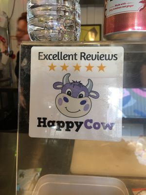 The cow paid a visit  at The Bait Box - Market Stall in Gateshead