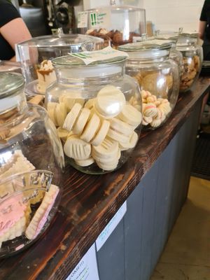 Loads of biscuits at Feast in Geelong