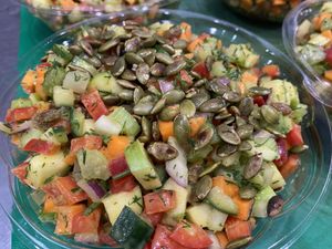 Chop chop salad  at Feast in Geelong