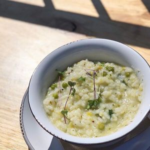 Risotto at Feast in Geelong