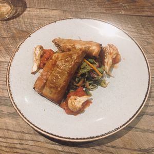 Vegan Filo Parcels at Horse and Jockey in Alfreton