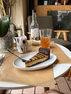 Cheesecake at Naturalna in Bydgoszcz