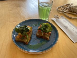 Potato cake at Naturalna in Bydgoszcz