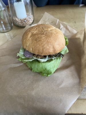 Classic burger   at Naturalna in Bydgoszcz