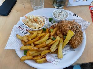 Fish and chips   at Naturalna in Bydgoszcz