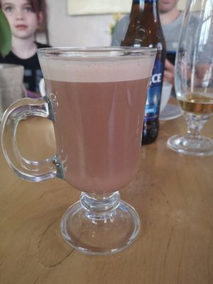 Hot chocolate at Naturalna in Bydgoszcz