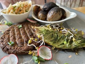Buckwheat cutlet   at Naturalna in Bydgoszcz
