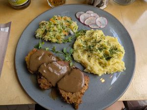 Seitan at Naturalna in Bydgoszcz