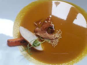 Soup of the day at Naturalna in Bydgoszcz