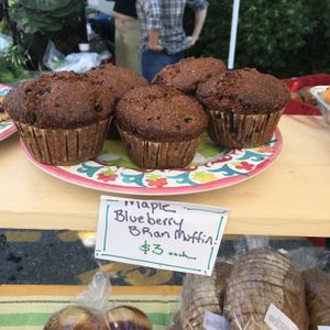 Muffins at Biggi's Organic Breads in Bangor
