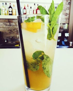 Lemonade at Marilion in Lefkada