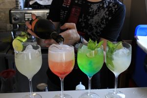 Coctails at Marilion in Lefkada