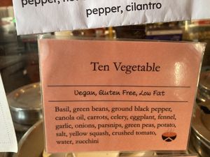 One of their vegan choices  at Princeton Soup & Sandwich Co in Princeton