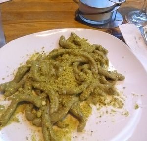 Vegan pistachio pesto at ImPasta in St Julians