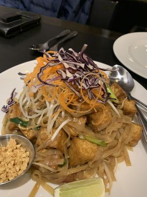 Pad Thai w/ Tofu at Thai Terrace in Kelowna