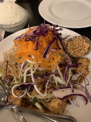 Pad Thai w Tofu at Thai Terrace in Kelowna
