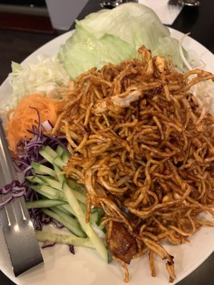 Veg Lettuce Wraps  at Thai Terrace in Kelowna