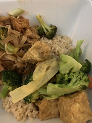 Tofu curry w rice   at Thai Terrace in Kelowna