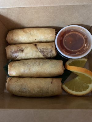 Spring Rolls!  at Thai Terrace in Kelowna