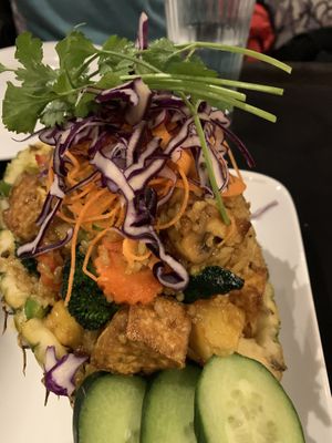 Pineapple Rice   at Thai Terrace in Kelowna