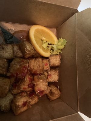 Tofu Bites  at Thai Terrace in Kelowna