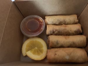 Takeout Spring Rolls  at Thai Terrace in Kelowna