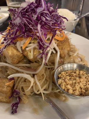 Tofu PAd Thai   at Thai Terrace in Kelowna