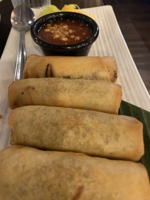 Spring rolls  at Thai Terrace in Kelowna
