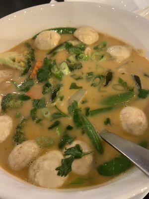 Coconut Tofu Soup  at Thai Terrace in Kelowna