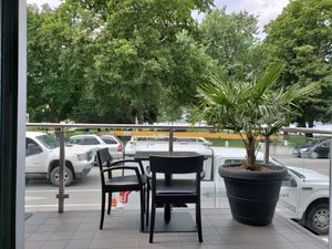 View of city park at Thai Terrace in Kelowna