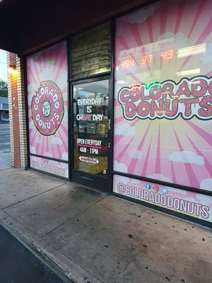 Vegan donuts at Colorado Donuts in Los Angeles
