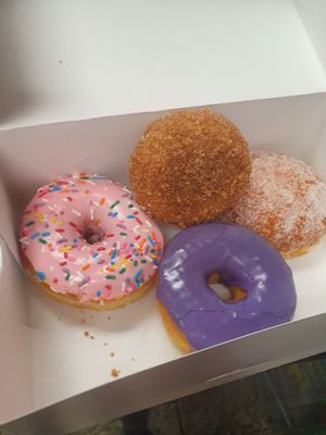 Vegan donuts at Colorado Donuts in Los Angeles