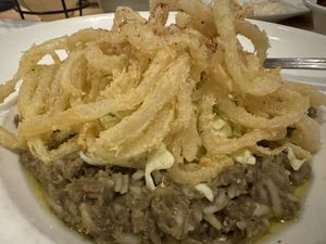 Mujaddara - excellent!   at Lebanese Taverna in Baltimore