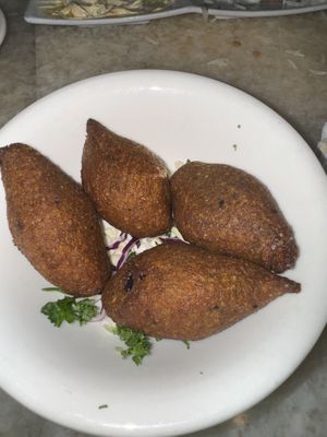 The pumpkin kibbeh   at Lebanese Taverna in Baltimore