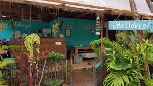 Our new cozy place  at cHelloVegi in Kampot