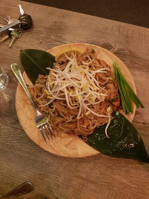 Pad thai with mock duck at A Taste of Siam in Hampton